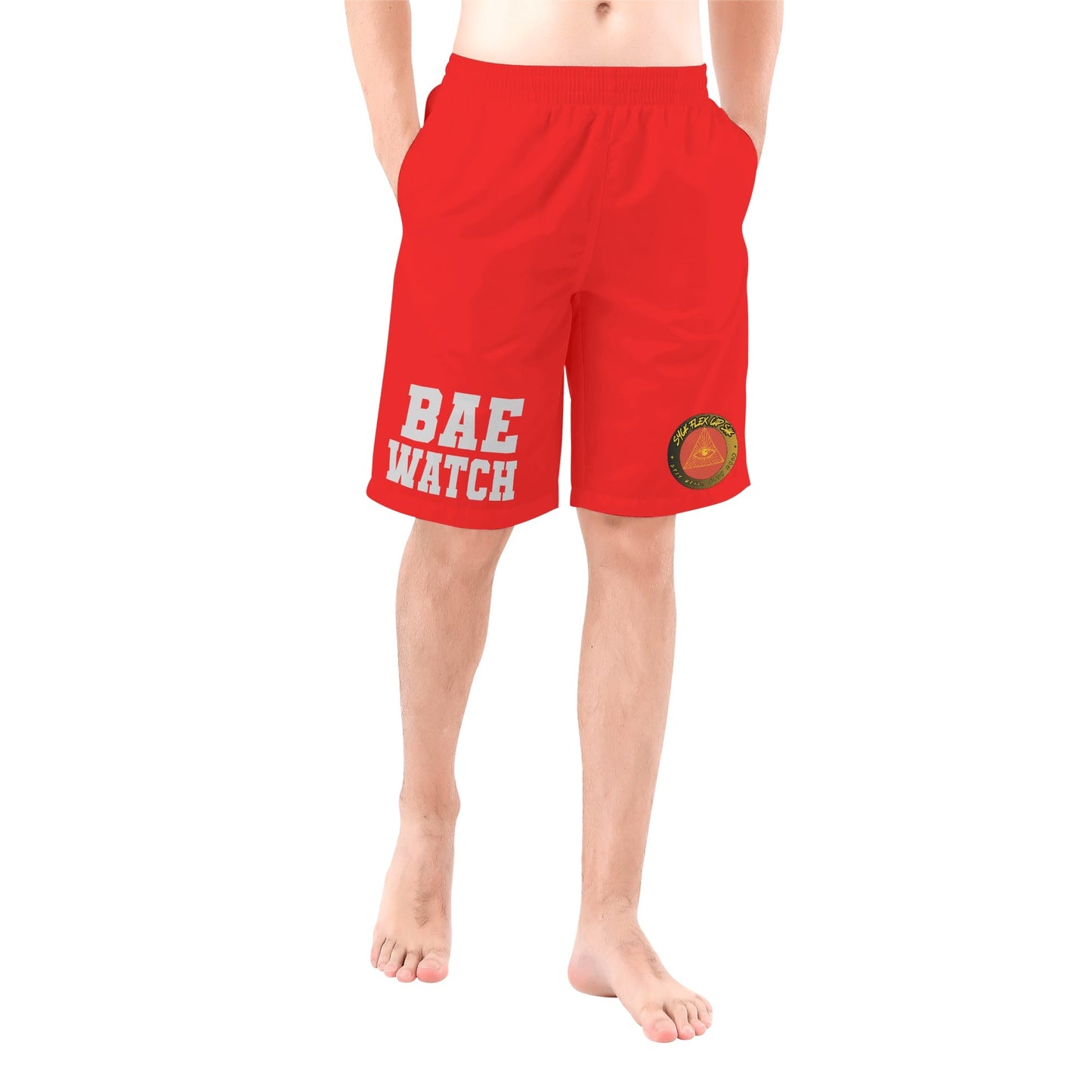 Bae Watch Swim Trunks