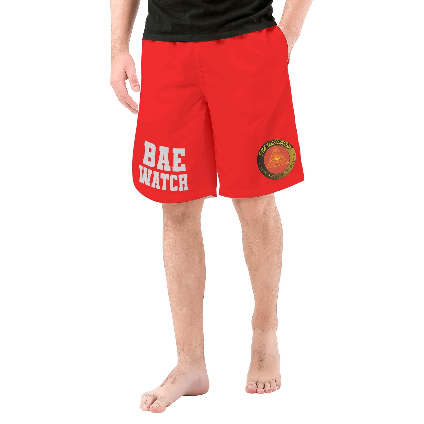 Bae Watch Swim Trunks