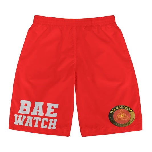 Bae Watch Swim Trunks